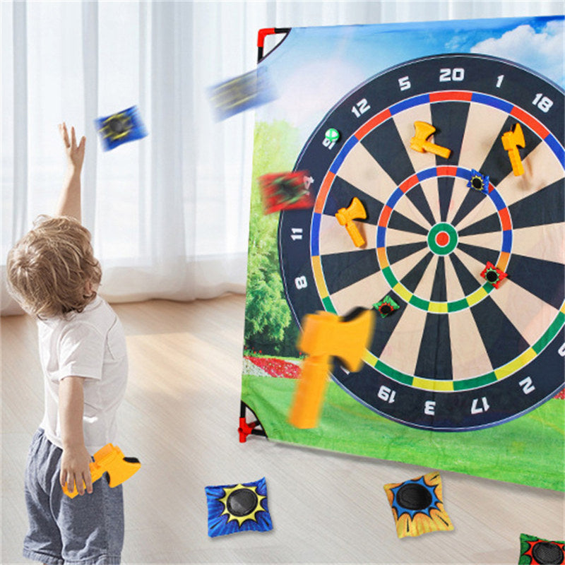 4-in-1 Golf Game Set with Stand Chipping Practice Target Battle-42B