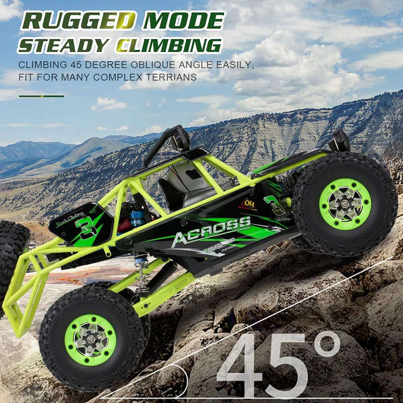 HOLALA 1/12 High-Speed RC Rock Crawler 2.4GHz Off-Road Truck