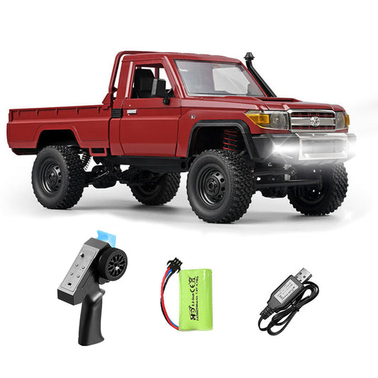 HOLALA 1/12 RC Rock Crawler 2.4GHz All-Terrain Pickup for Adults-Red